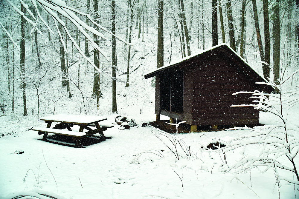 This time though, she had a purpose other than the hike. This time, she was documenting each of the trail&rsquo;s 276 shelters, lean-tos and huts.