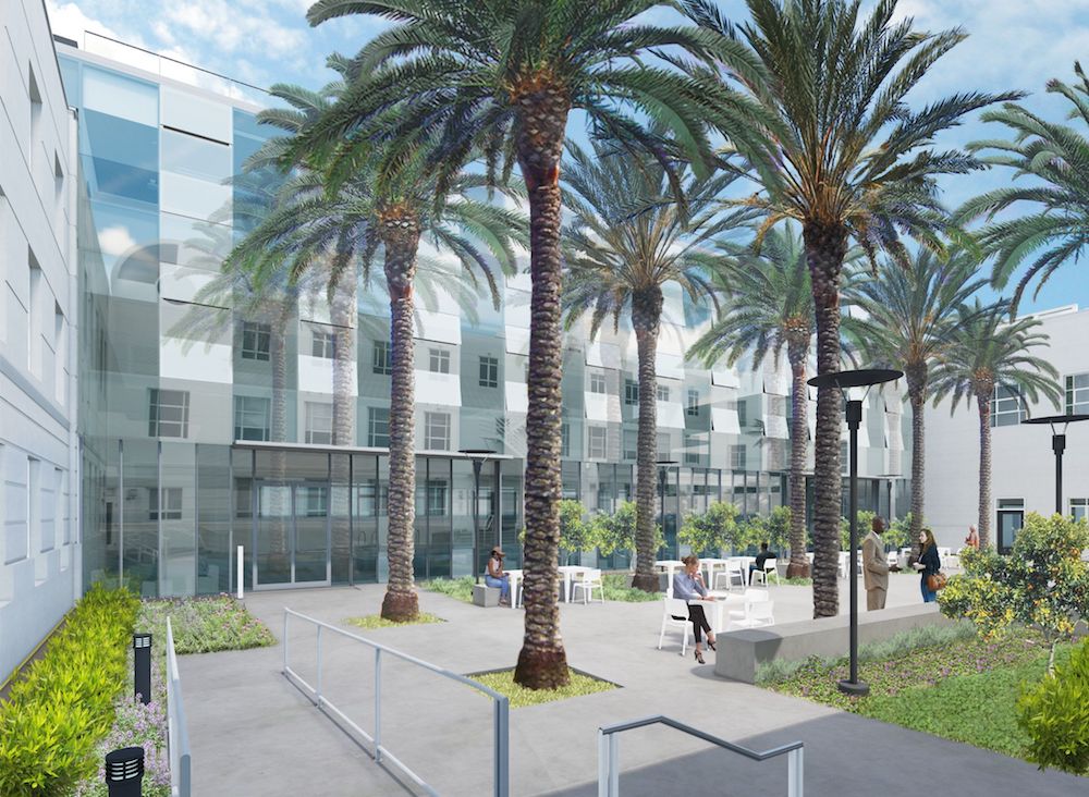 1939 Art Moderne City Hall in Santa Monica, California