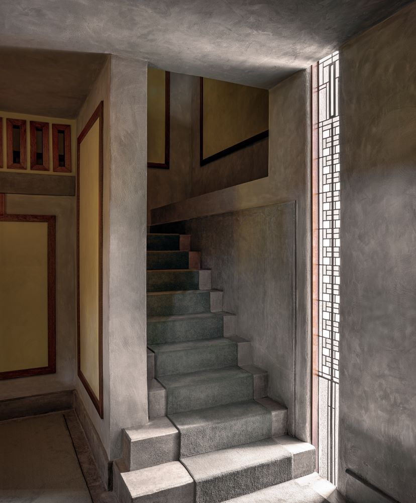 Caulfield Stairwell Slot Window