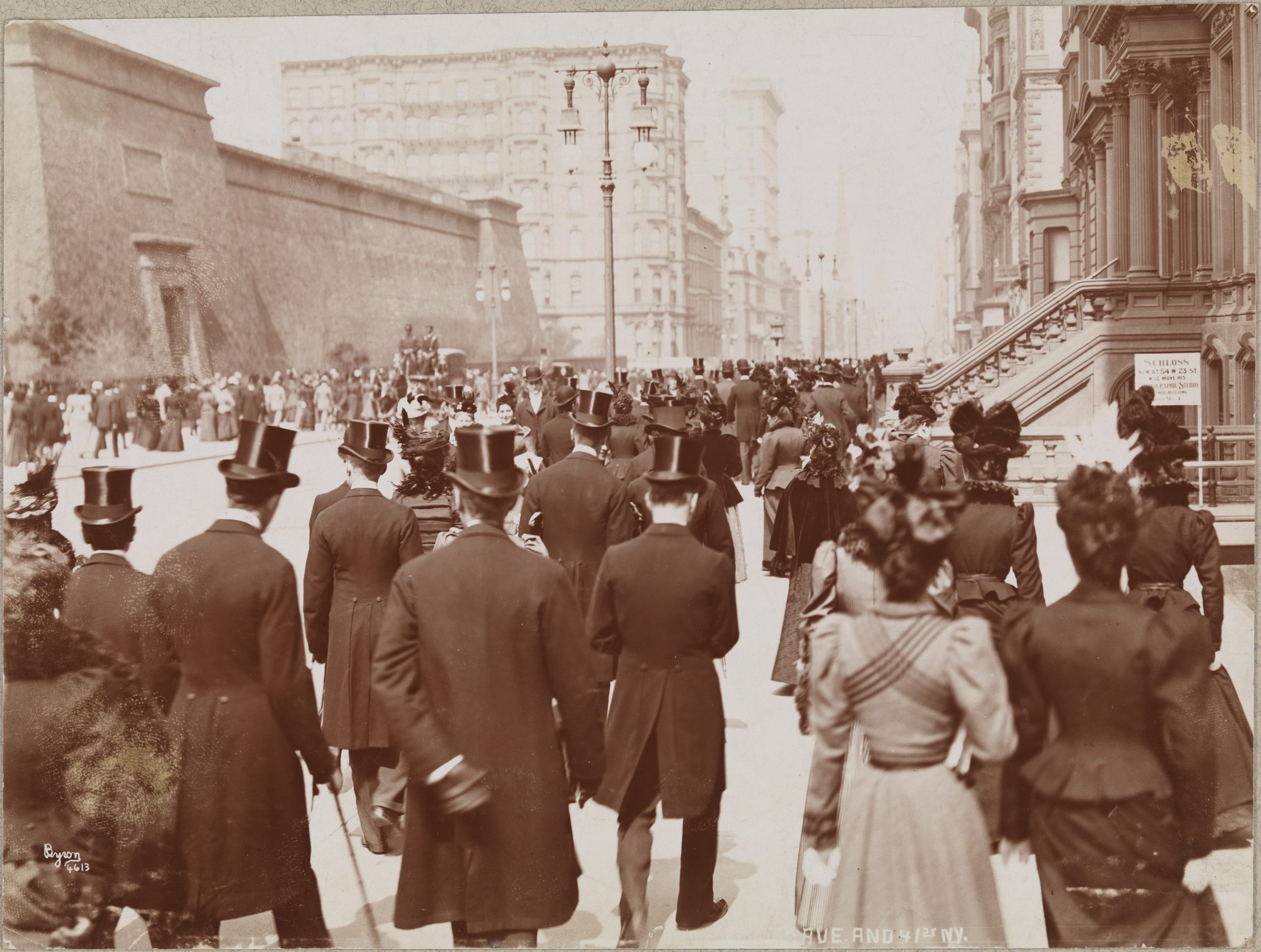 Easter Parade 1897/ Fifth Avenue North from 41st Street.