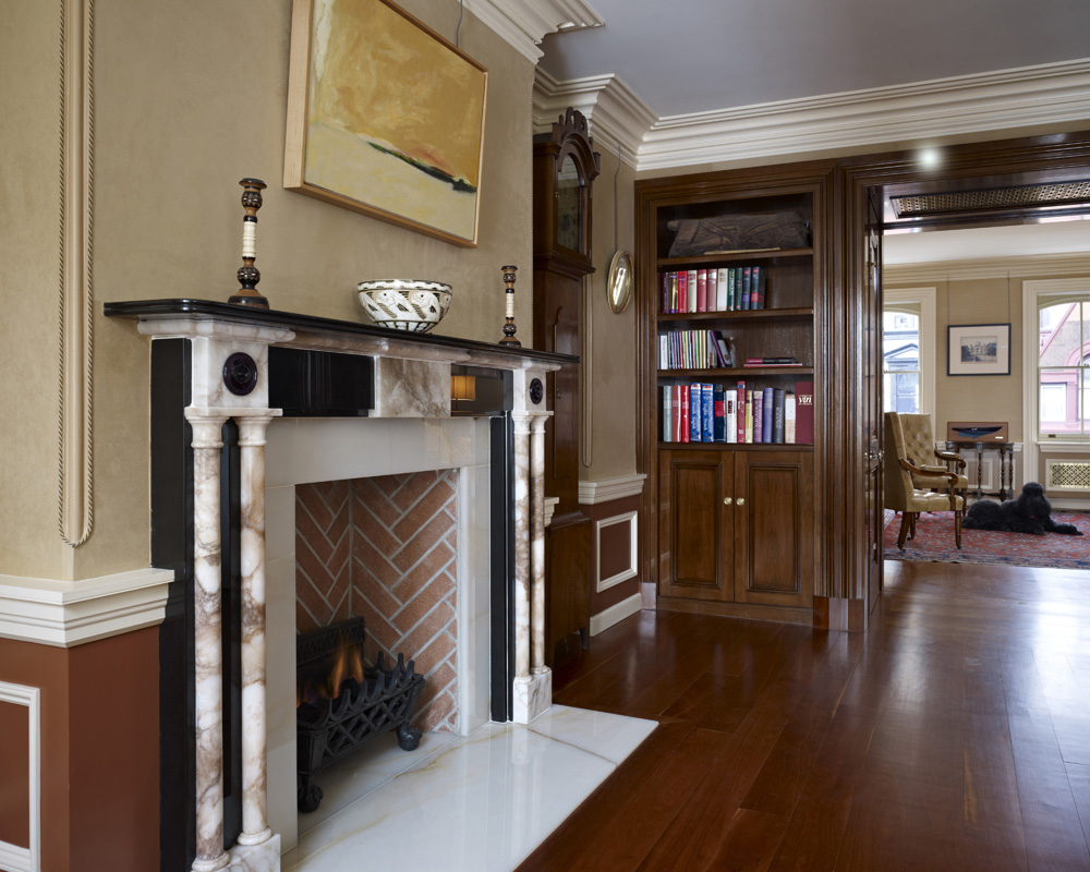 That’s due mainly to the sophisticated interests of the architects’ clients, running the gamut from music, flowers, cooking, interiors and art.