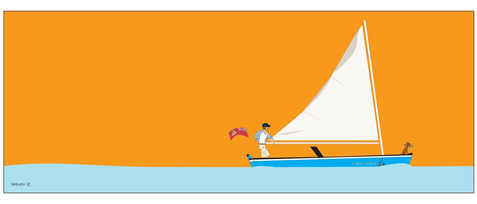 He’s dedicated his life to artistic pursuits – and the creation of a series of quirky, limited-edition Caribbean prints known as Dreadys.