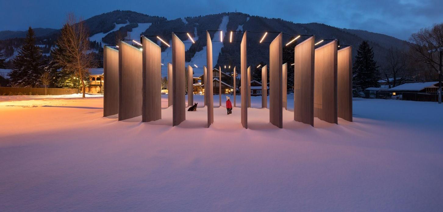 Town Enclosure was designed by Jackson's CLB Architects.