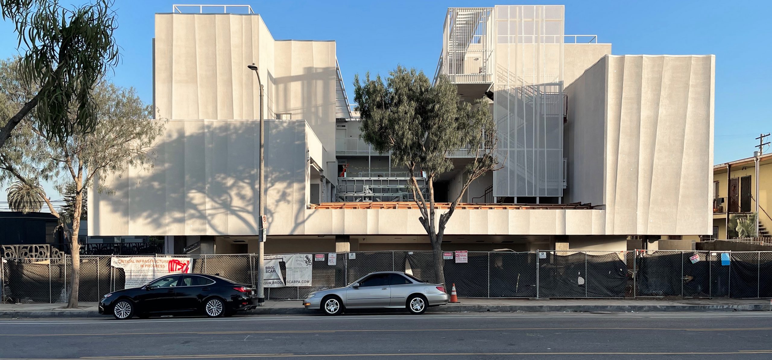 “Historically it’s in a part of Venice where African Americans were forced to live during the war effort in the 1940s,” says Larry Scarpa, founder of the firm that bears his name