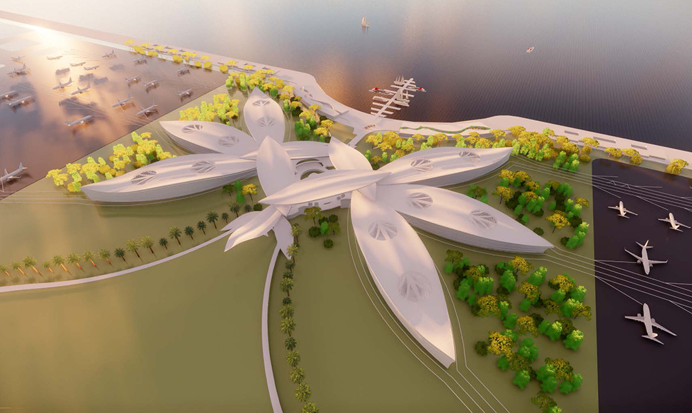 At the Palazzo Bembo, facing the Grand Canal, at the 2018 Venice Biennale.