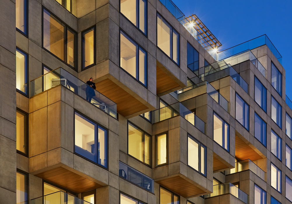 Seven years ago the firm was challenged by a developer to design an apartment building in Queens – on a budget, with smaller spaces.