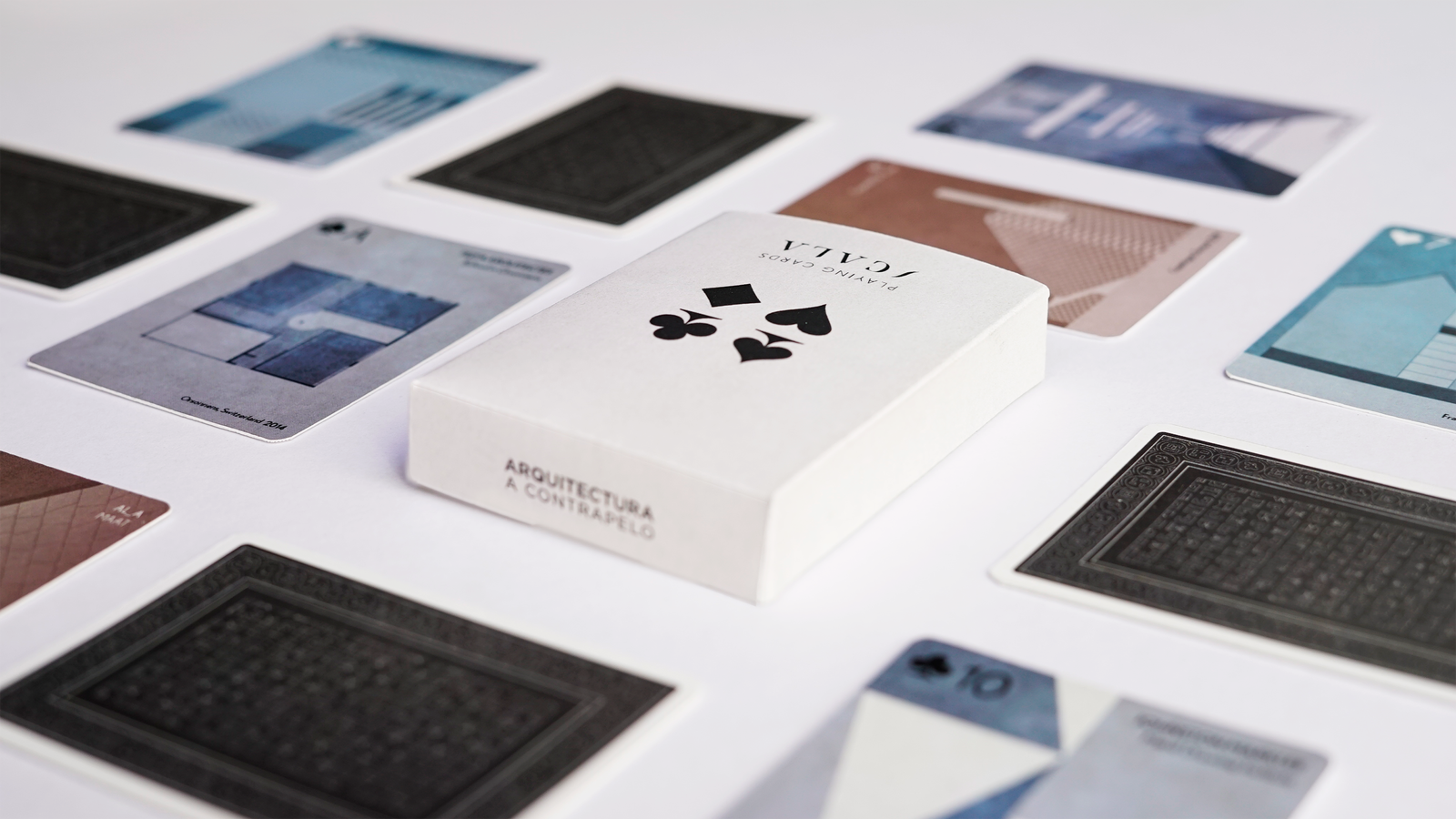 This deck is the second edition of SCALA Architecture Playing Cards, our first project as a firm, which has received a really good response since its production following a crowd-funding campaign in 2016.