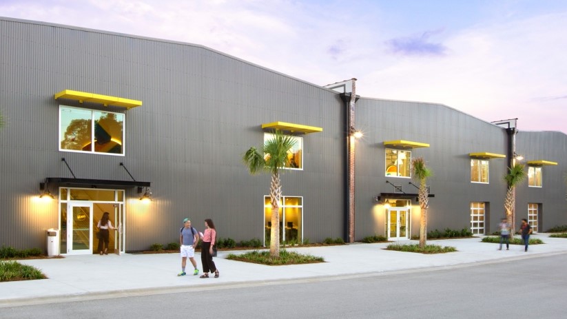 The Shed is a think-tank collaboration between the School of Design and the School of Digital Media.