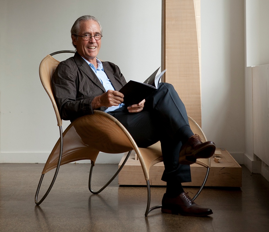 His new book from ORO Editions, “Gesture and Response,” documents 25 of his best-known projects – most of them reaching skyward.