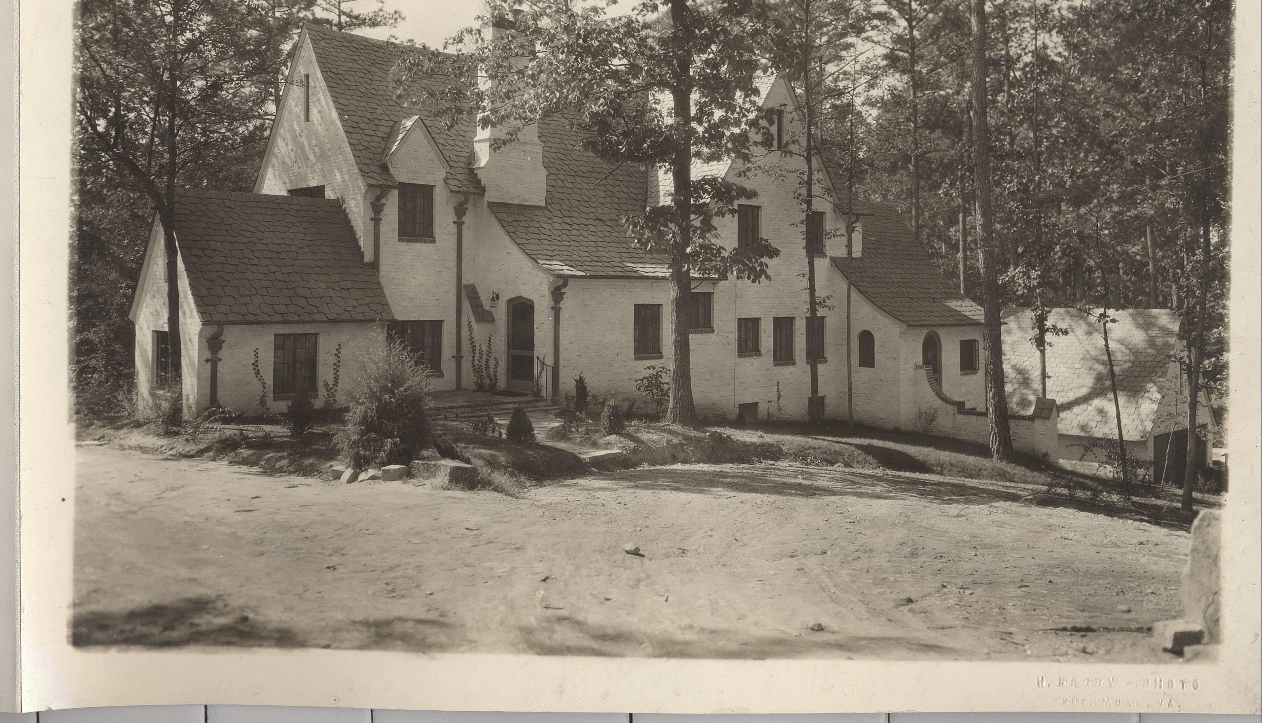 Among the residences he surveyed was his own ancestral home, the Nelson House in Yorktown, Va.