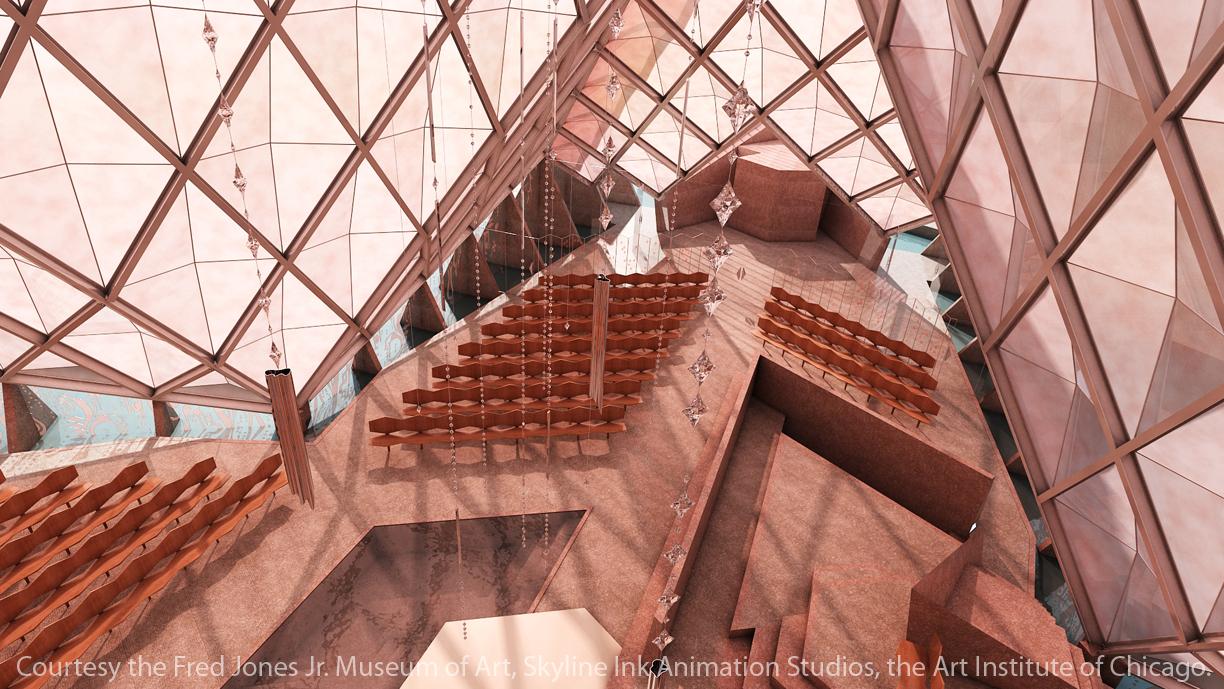 &ldquo;You can&rsquo;t put him in any category,&rdquo; says Ghislain dHumieres, co-curator of a new exhibition of Goff&rsquo;s work at the Fred Jones Jr. Museum of Art at the University of Oklahoma in Norman.