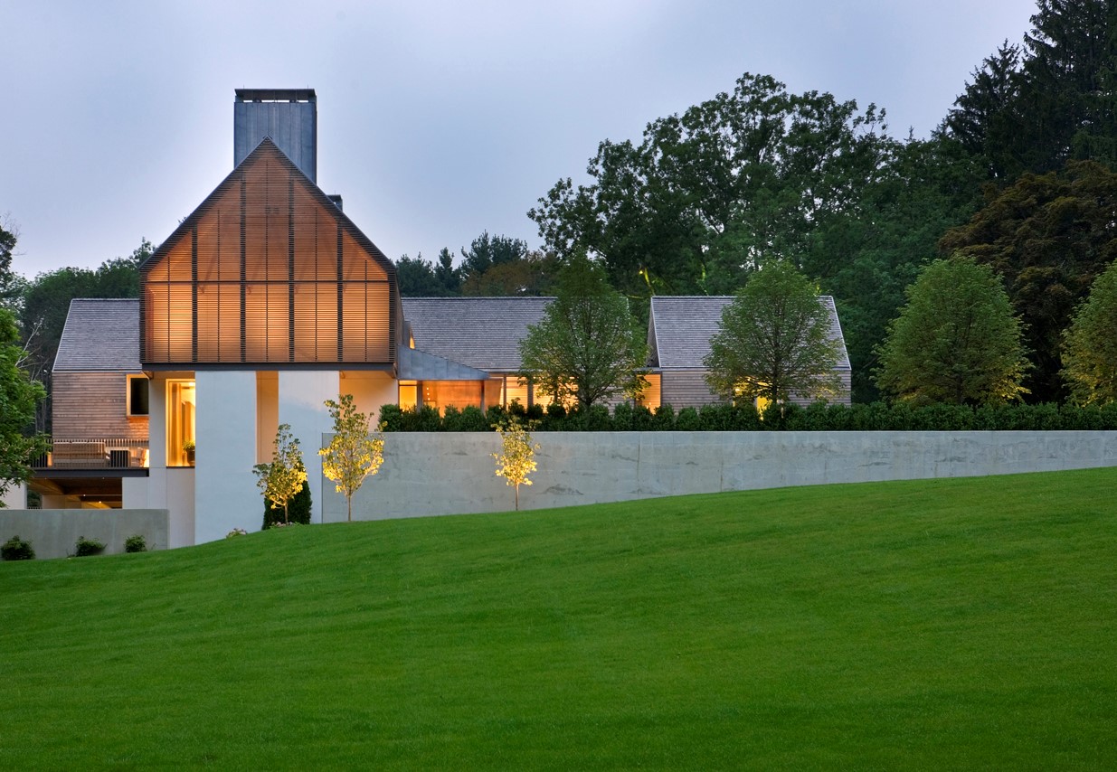 The Pheasant Lane House is in Greenwich Conn.