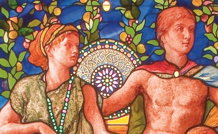 LaFarge would go on to illustrate books by Tennyson and Browning, and paint his first mural for Trinity Church in Boston.