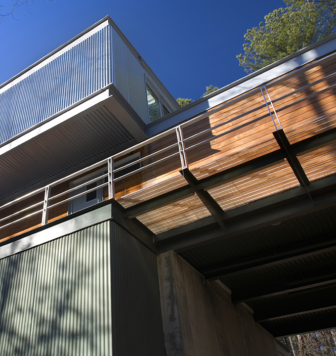 “There were restrictions and hindrances to a modern building,” he said. “I probably looked at 50 lots, and got close on five of them. But then I would have had to do brick, or siding.”