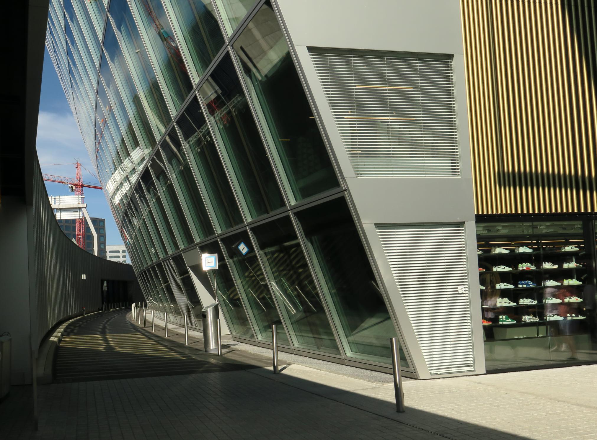 The mixed-use development is built atop a 320,000 square-foot footprint and represents an investment of one billion Swiss francs.