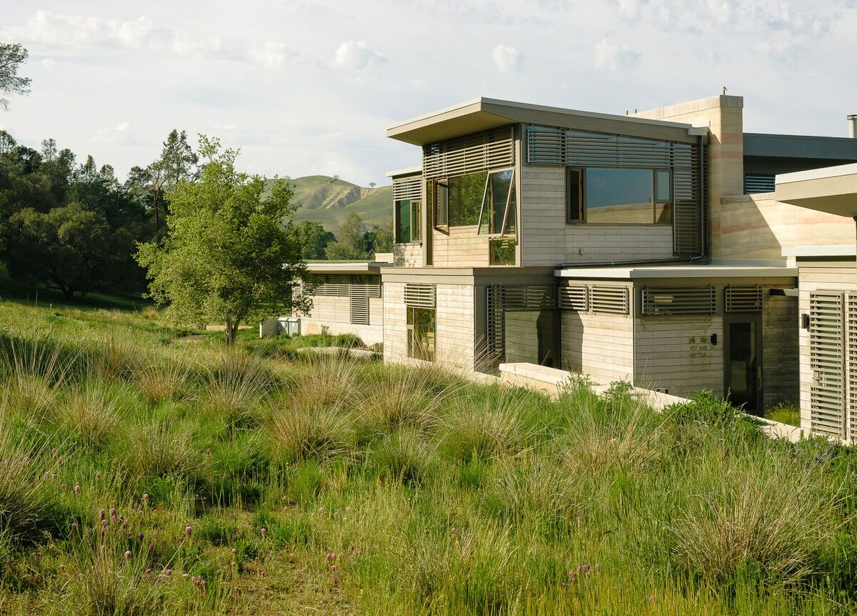 &ldquo;We created a series of courtyards, with one focused on one of the oak trees, situated off the kitchen and breakfast area,&rdquo; he says. &ldquo;